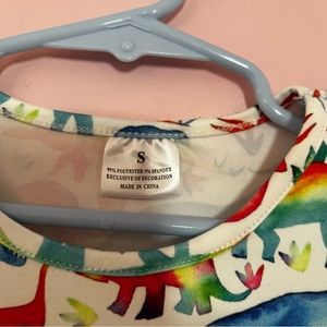 Super comfy cute dinosaur dress